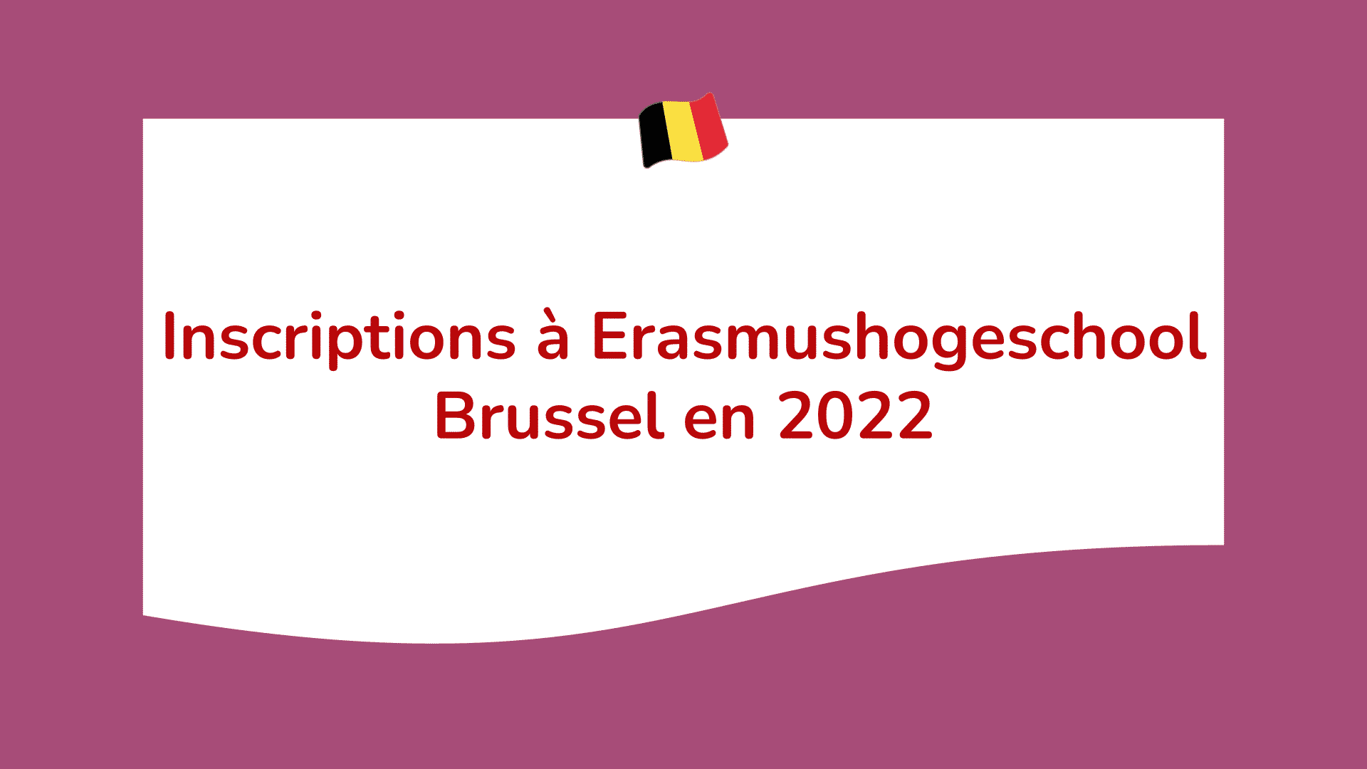 Erasmushogeschool Brussel