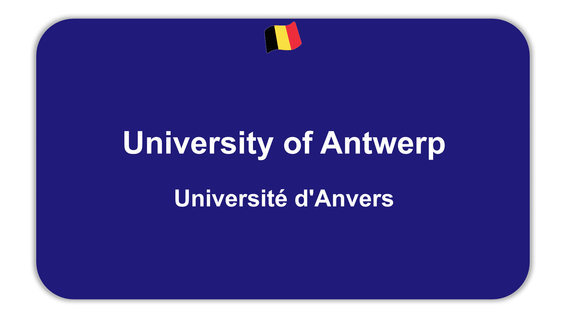 University of Antwerp