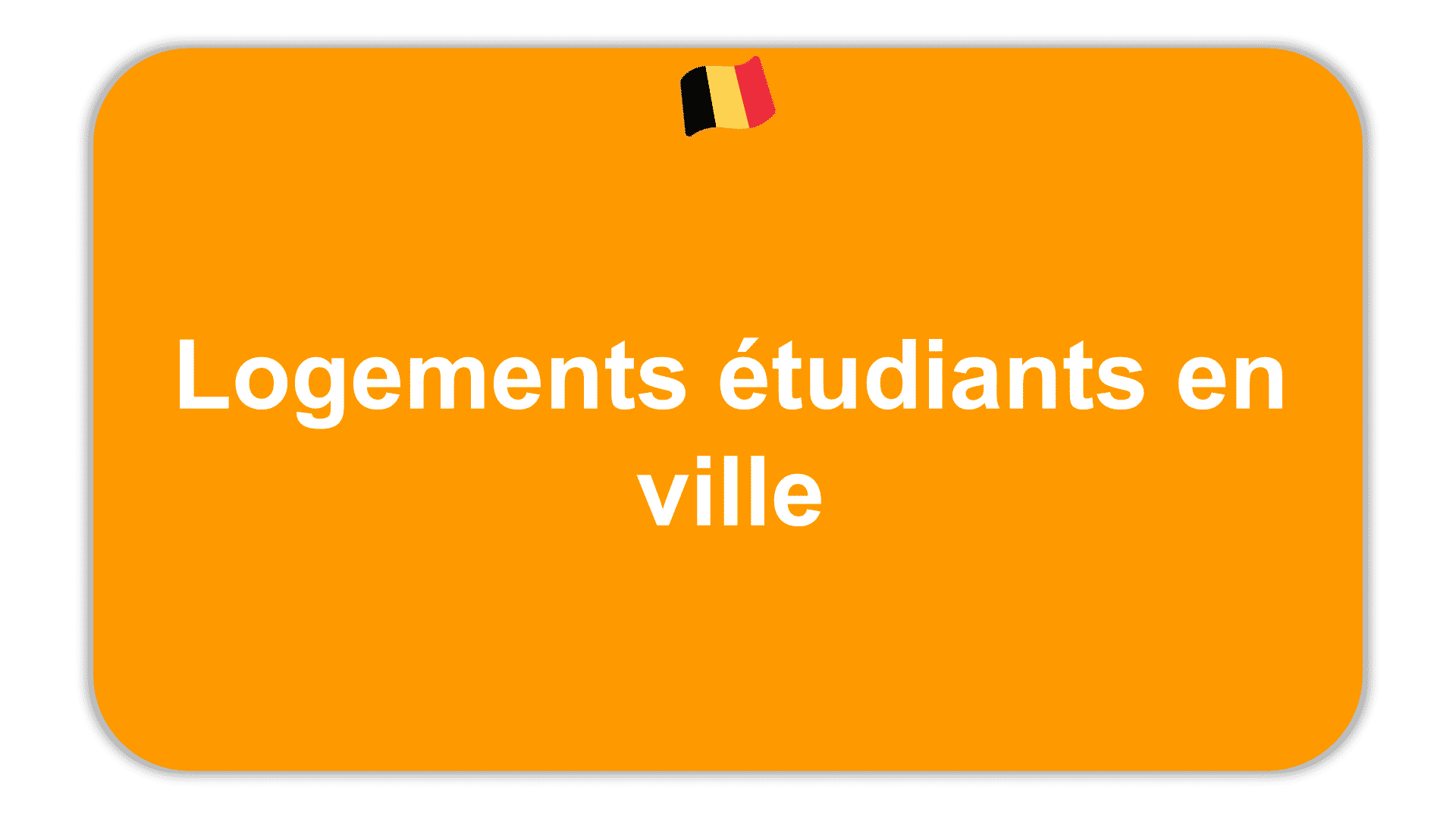 Logements étudiants en ville